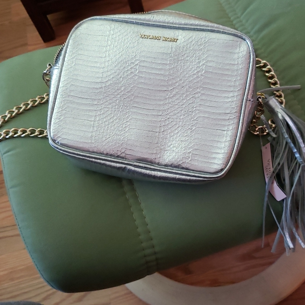 Victoria’s Secret silver handbag